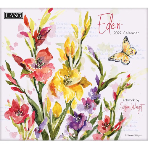 2027 Calendar LANG Eden Horizontal Wall 27991002033