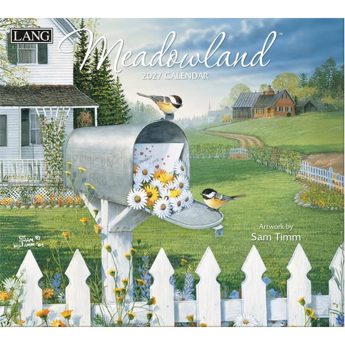 2027 Calendar LANG Meadowland Horizontal Wall 27991001931
