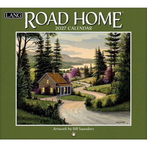 2027 Calendar LANG Road Home Horizontal Wall 27991001938