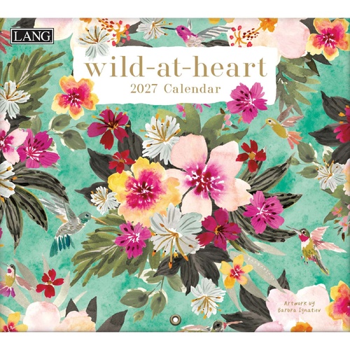 2027 Calendar LANG Wild-At-Heart Horizontal Wall 27991002012