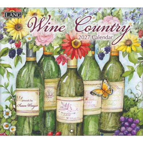 2027 Calendar LANG Wine Country Horizontal Wall 27991001885