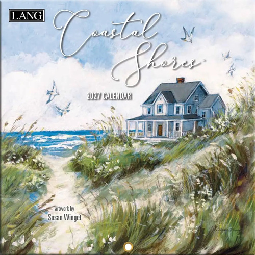 2027 Calendar LANG Coastal Shores Mini Wall 27991079272