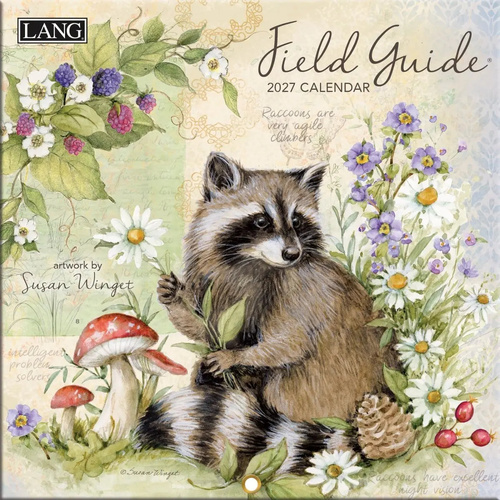 2027 Calendar LANG Field Guide Mini Wall 27991079265