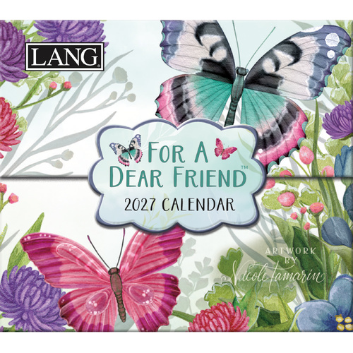 2027 Calendar LANG 365 Daily Thoughts For A Dear Friend Boxed 27991015502