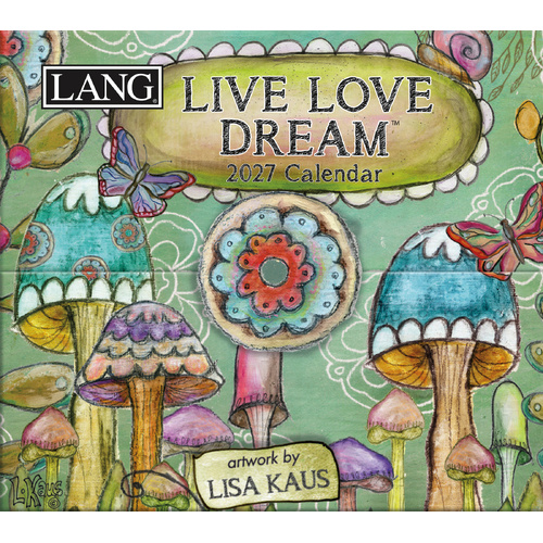 2027 Calendar LANG 365 Daily Thoughts Live Love Dream Boxed 27991015506