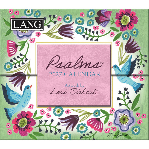 2027 Calendar LANG 365 Daily Thoughts Psalms with Scripture Boxed 27991015507