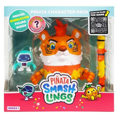 Pinata Smashlings Action Figure Pinata Character Pack Mo the Tiger BAN-SL6010C