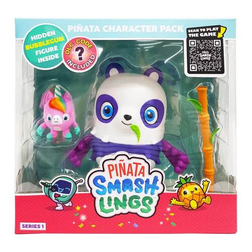 Pinata Smashlings Action Figure Pinata Character Pack Sana the Panda BAN-SL6010D