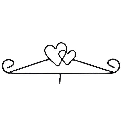 LANG Calendar Hanger 35cm Wrought Iron Hearts 1018002