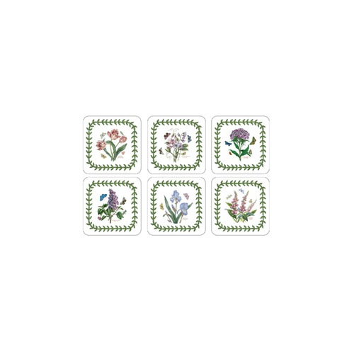 Pimpernel Botanic Garden Coasters 10cm (Set of 6), X0010268013