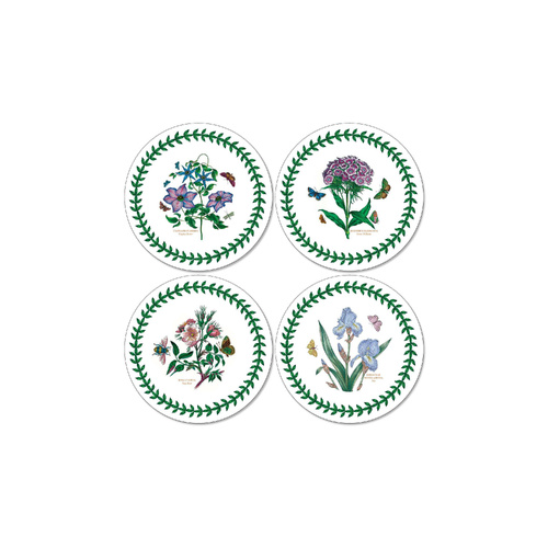 Pimpernel Botanic Garden Coasters 10cm Round (Set of 4), X0010448013