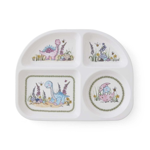 Portmeirion Mini Meirion Divided Plate Dinosaur, MIMDP2267-XW