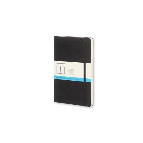 Moleskine Classic Notebook, Large, Dotted, Black, Hard Cover