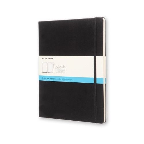 Moleskine Classic Notebook Extra Large Dotted Hard Cover Black