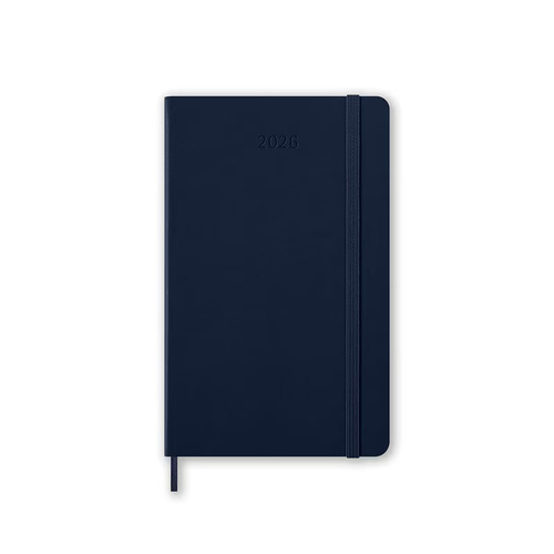 2026 Diary Moleskine Large Weekly Notebook Hard Cover Sapphire Blue M-DHB2012WN3Y26
