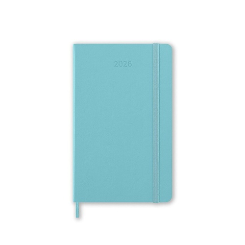 2026 Diary Moleskine Large Weekly Notebook Hard Cover Aquamarine M-DHB2412WN3Y26