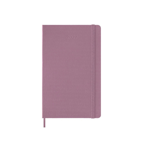 2027 Diary Moleskine Large Daily Majestic Pink Hard Cover, M-DHD2612DC3Y27