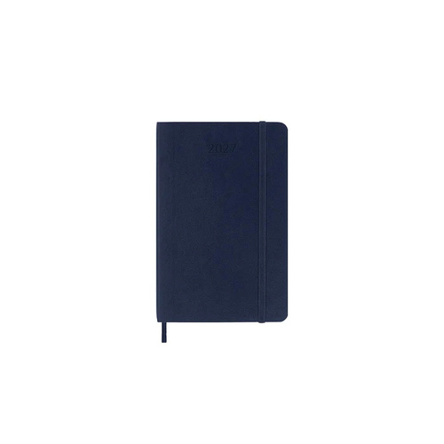 2027 Diary Moleskine Pocket Daily Sapphire Blue Soft Cover, M-DSB2012DC2Y27