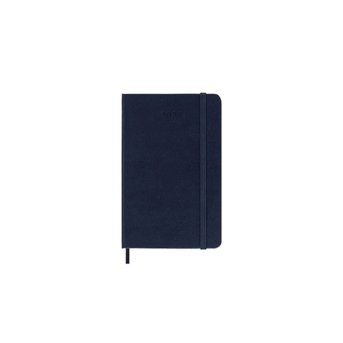 2027 Diary Moleskine Pocket Weekly Sapphire Blue Hard Cover, M-DHB2012WN2Y27