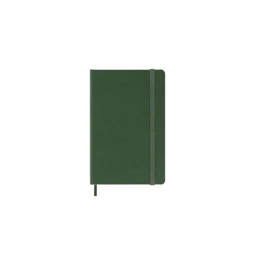 2027 Diary Moleskine Pocket Daily Myrtle Green Hard Cover, M-DHK1512DC2Y27