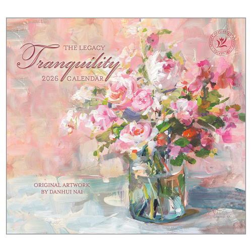 2026 Calendar The Legacy Tranquility by Danhui Nai, Horizontal Wall WCA101967