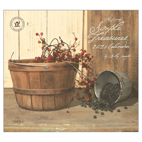2026 Calendar The Legacy Simple Treasures by Billy Jacobs, Horizontal Wall WCA102394