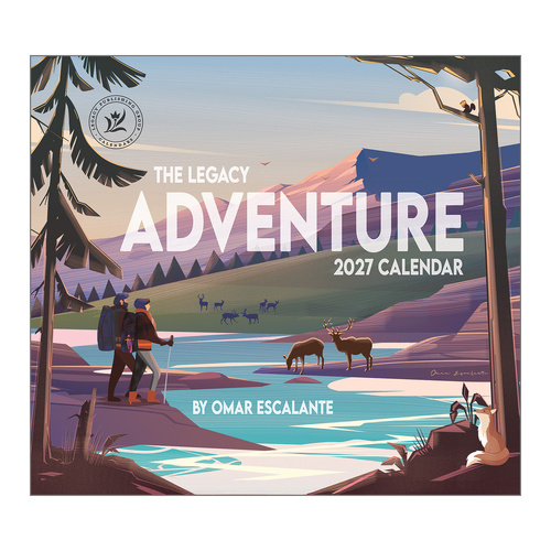 2027 Calendar The Legacy Adventure Horizontal Wall WCA111436