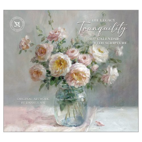 2027 Calendar The Legacy Tranquility Horizontal Wall WCA112051