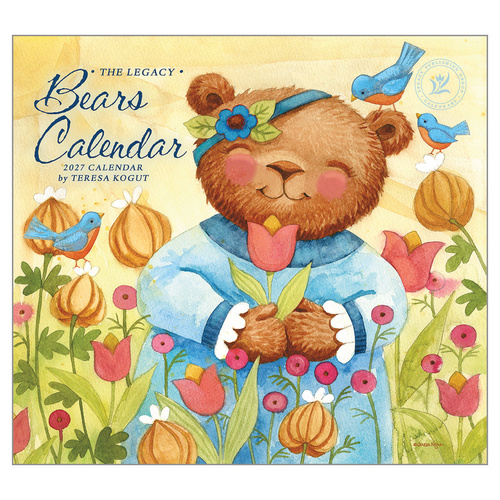 2027 Calendar The Legacy Bears Horizontal Wall WCA112851
