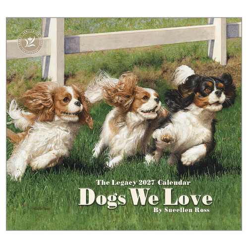 2027 Calendar The Legacy Dogs We Love Horizontal Wall WCA 113851