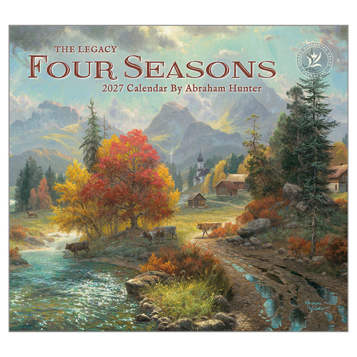 2027 Calendar The Legacy Four Seasons Horizontal Wall WCA111490