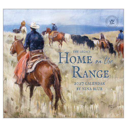 2027 Calendar The Legacy Home On The Range Horizontal Wall WCA110988