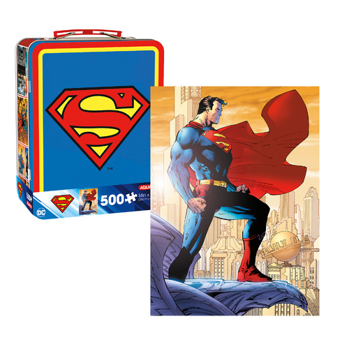 Aquarius Jigsaw Puzzle 500 Piece DC Superman, William Valentine TCA-48366