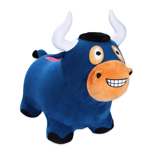Bouncy Pals Bouncy Bull Ride-On Inflatable Toy, HPB-04