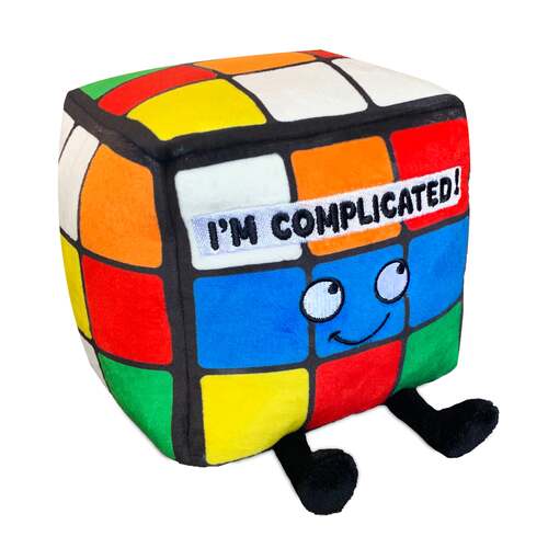Punchkins Plush Rubiks Cube - I'm Complicated! PU-CUBE1 WV