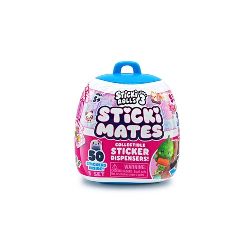 Sticki Rolls Sticki Mates Series 3 Collectible Sticker Dispensers, SR8003CDU-24