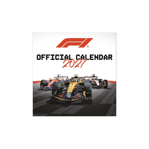 2027 Calendar F1 Official Square Wall, Pyramid I68946