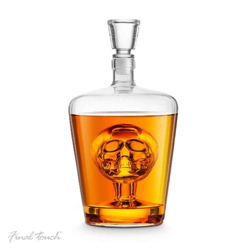 Final Touch Brain Freeze Skull Decanter FTA1864, Celebrations