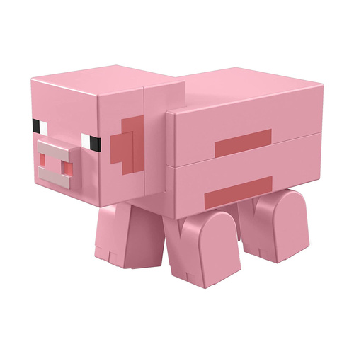 Minecraft Fusion Figures 18cm Pig, Collectible Action Figure