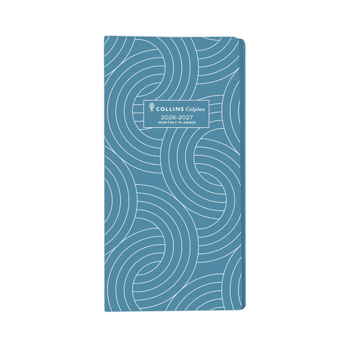 2026-2027 2-Year Diary Collins Colplan B6/7 Month to View Teal 11W.V53-26
