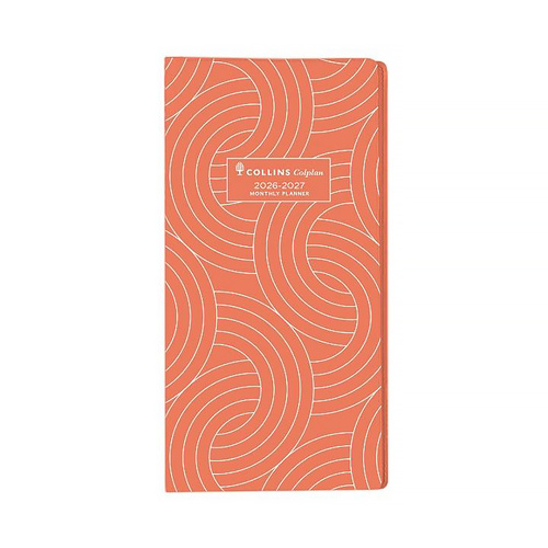 2026-2027 2-Year Diary Collins Colplan B6/7 Month to View Orange 11W.V44-26