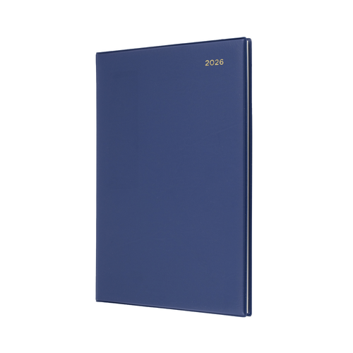 2026 Diary Collins Belmont A4 2 Days to a Page Navy 247.V59