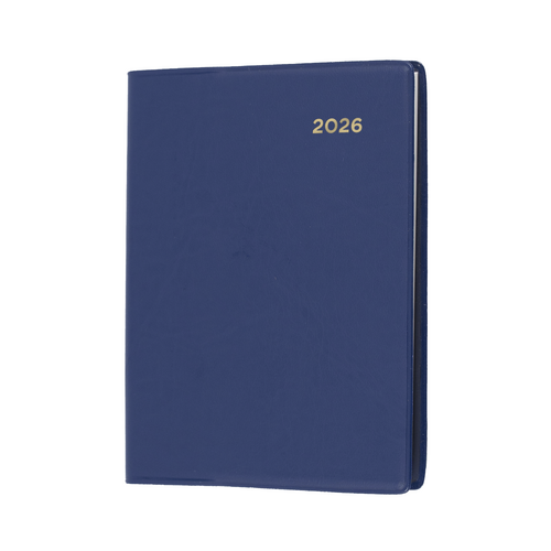 2026 Diary Collins Belmont Pocket A7 Week to View with Pencil Navy 337P.V59