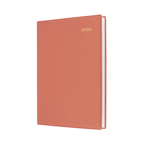 2026 Diary Collins Belmont Colours A5 Day to Page Orange 187.V44