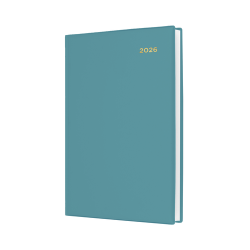 2026 Diary Collins Belmont Colours A5 Day to Page Teal 187.V53