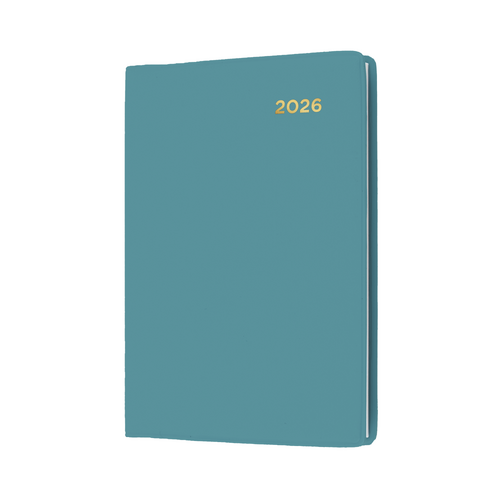 2026 Diary Collins Belmont Colours Pocket A7 Week to View Teal 337.V53