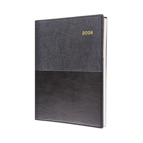 2026 Diary Collins Vanessa A4 Day to Page Black 145.V99