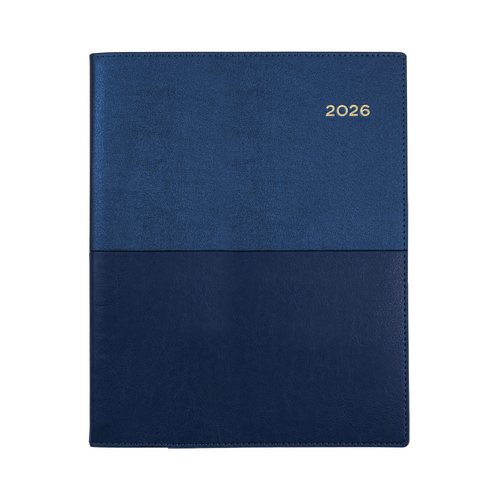 2026 Diary Collins Vanessa Quarto Week to View Blue 325.V59