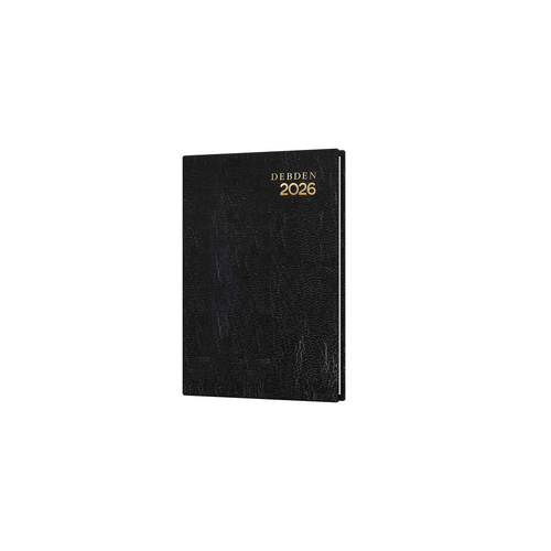 2026 Diary Debden Kyoto Pocket A7 Week to View Black 3333.P99