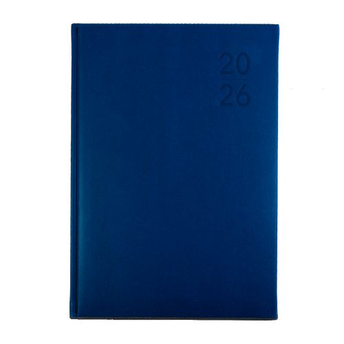 2026 Diary Collins Silhouette A5 Day to Page Navy S5100.P59